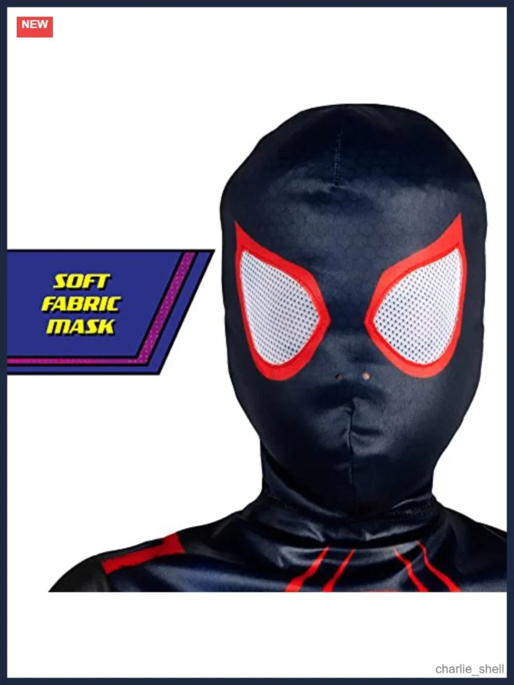 Miles Morales Youth Halloween Costume Jumpsuit & Mask